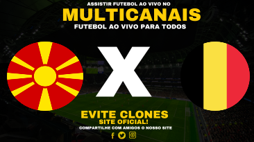 Assistir Macedonia do Norte x Bélgica Ao Vivo Online 06/06/2025